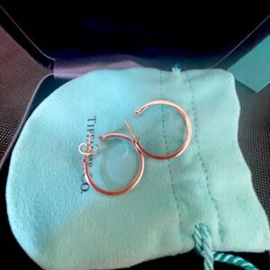 T-earrings, Tiffany - silver